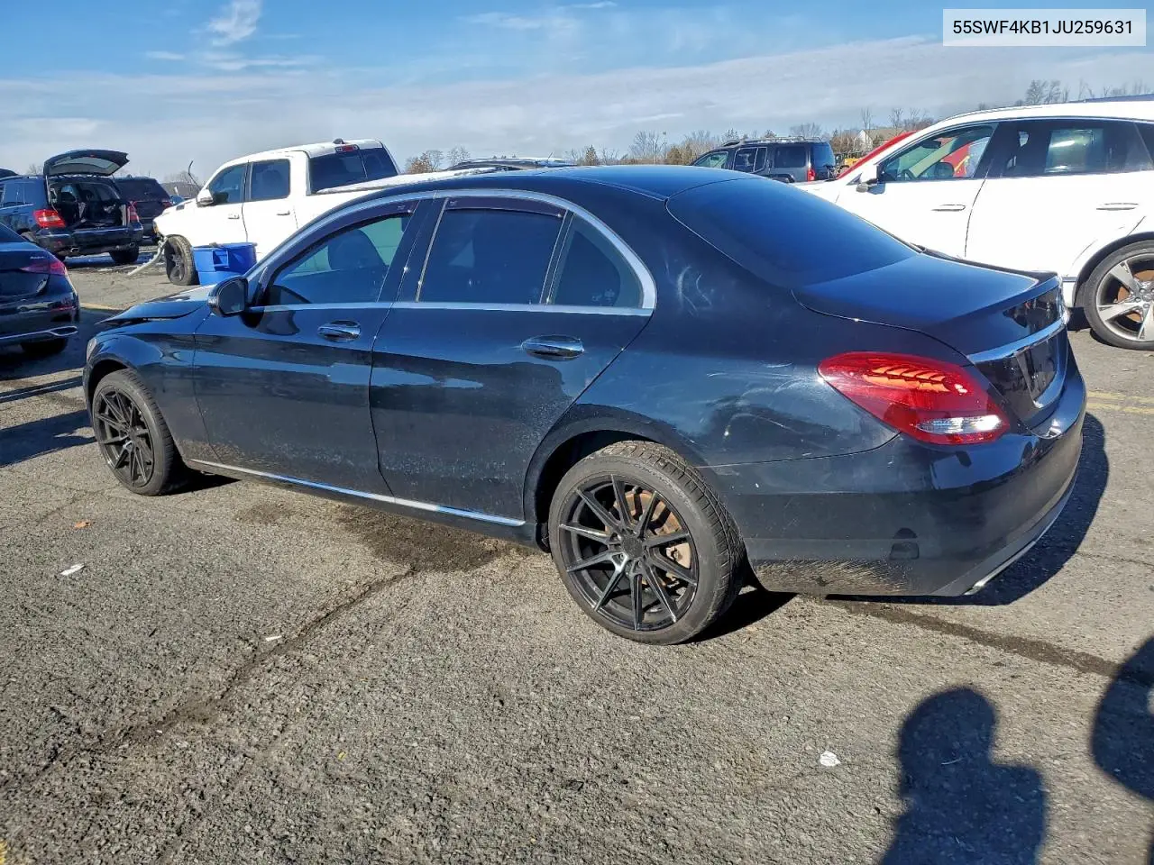 55SWF4KB1JU259631 2018 Mercedes-Benz C 300 4Matic