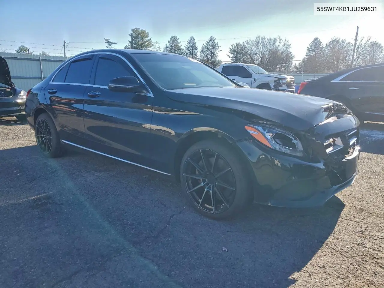 55SWF4KB1JU259631 2018 Mercedes-Benz C 300 4Matic