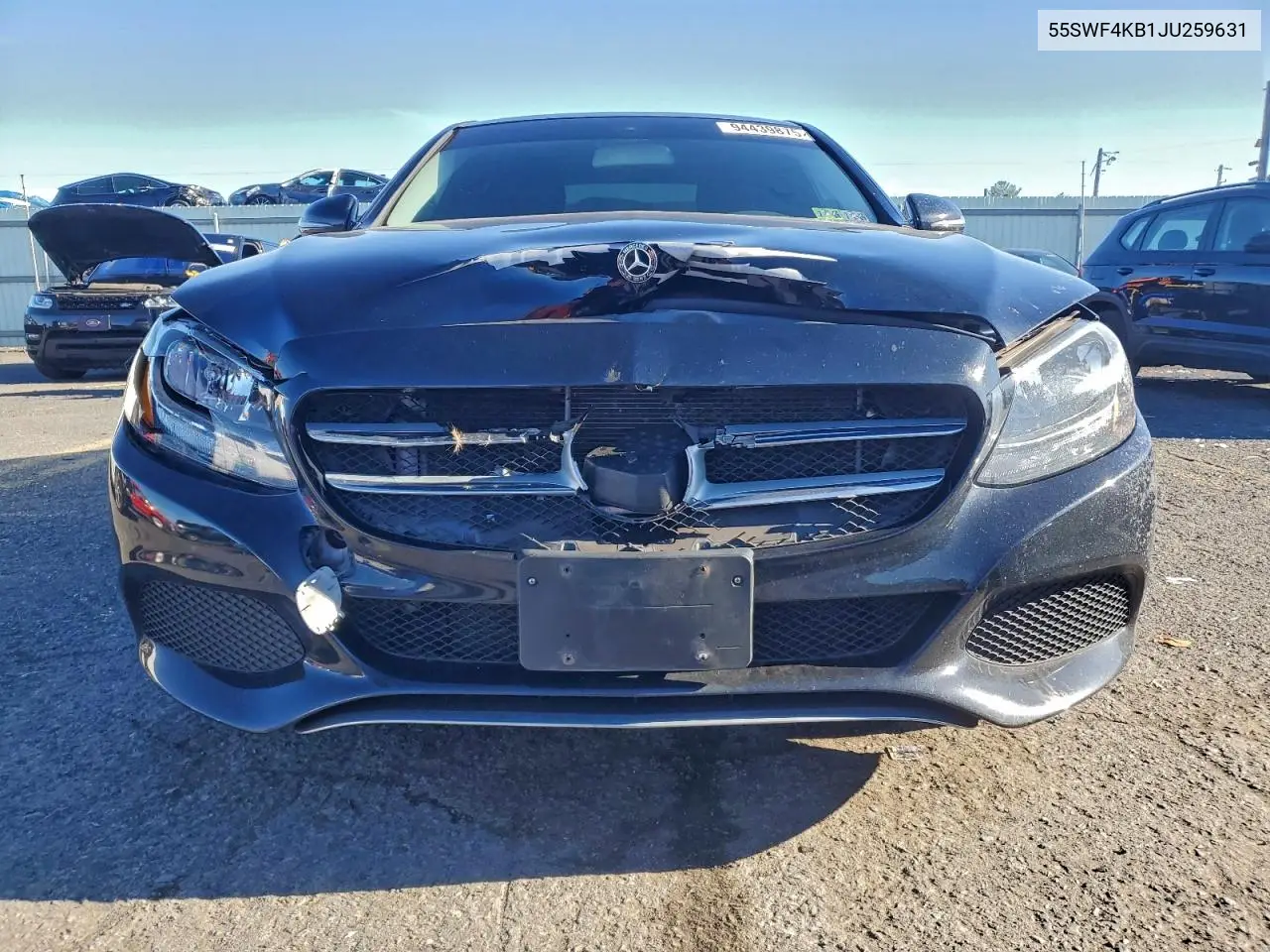 55SWF4KB1JU259631 2018 Mercedes-Benz C 300 4Matic