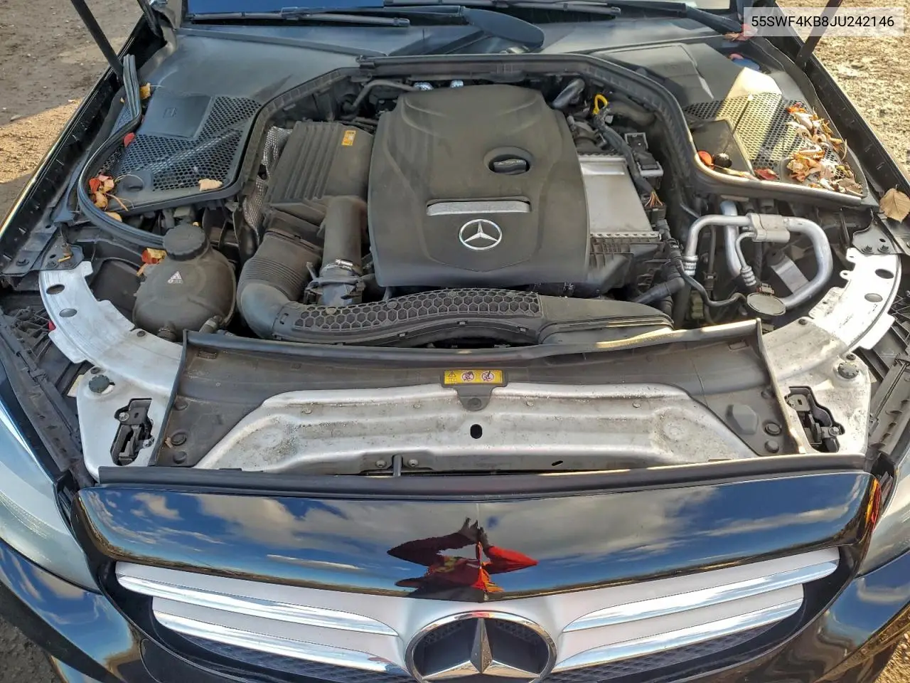 55SWF4KB8JU242146 2018 Mercedes-Benz C 300 4Matic