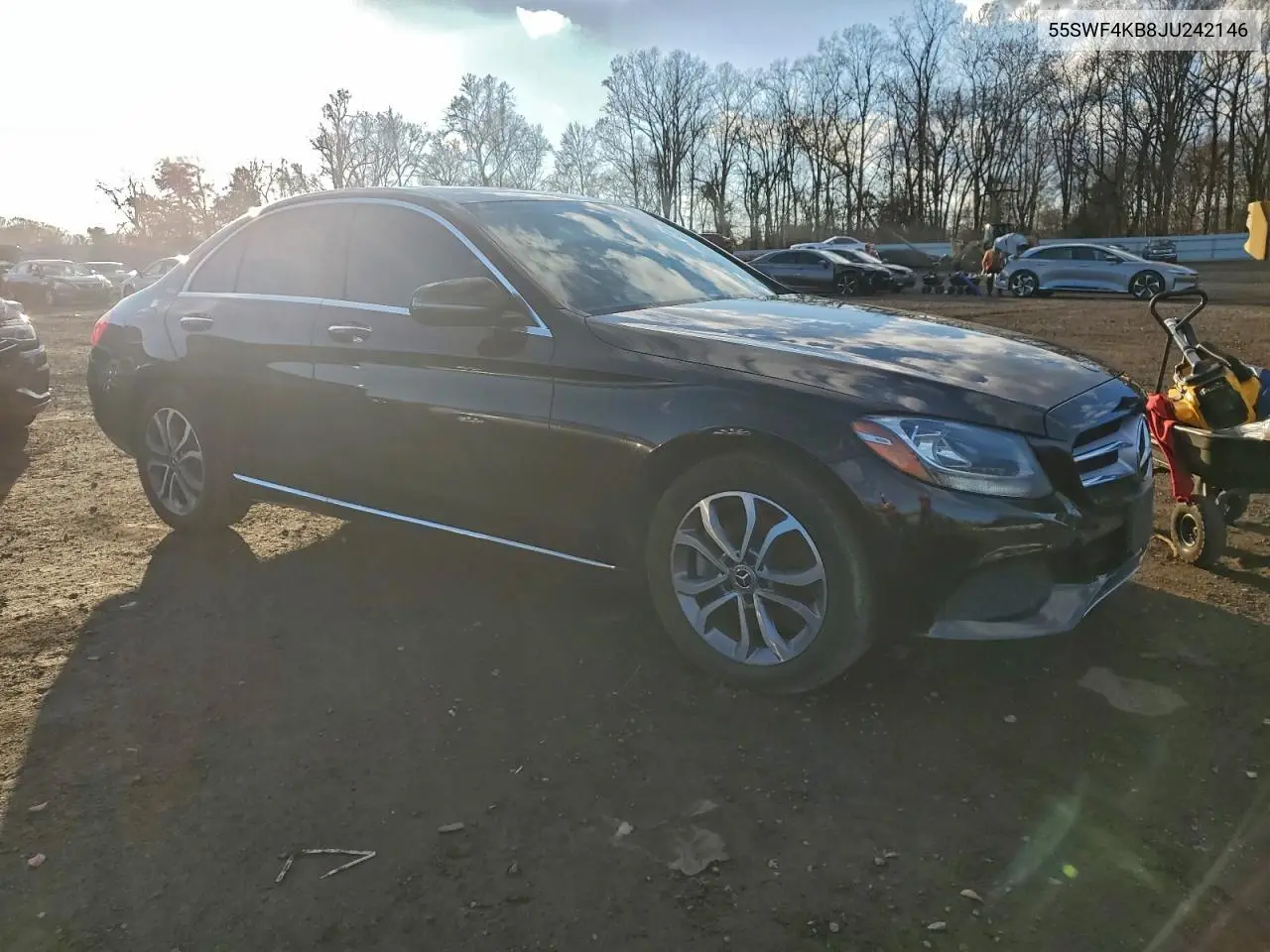 55SWF4KB8JU242146 2018 Mercedes-Benz C 300 4Matic