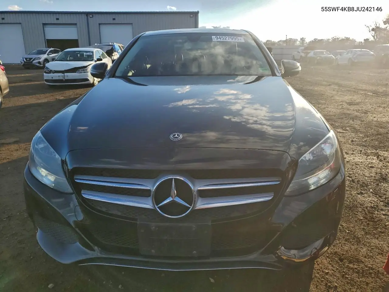 55SWF4KB8JU242146 2018 Mercedes-Benz C 300 4Matic