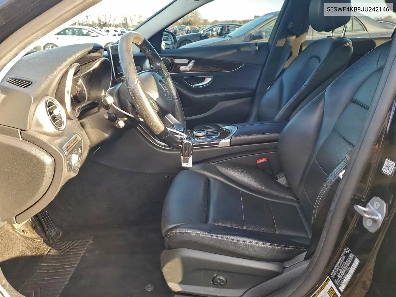 55SWF4KB8JU242146 2018 Mercedes-Benz C 300 4Matic