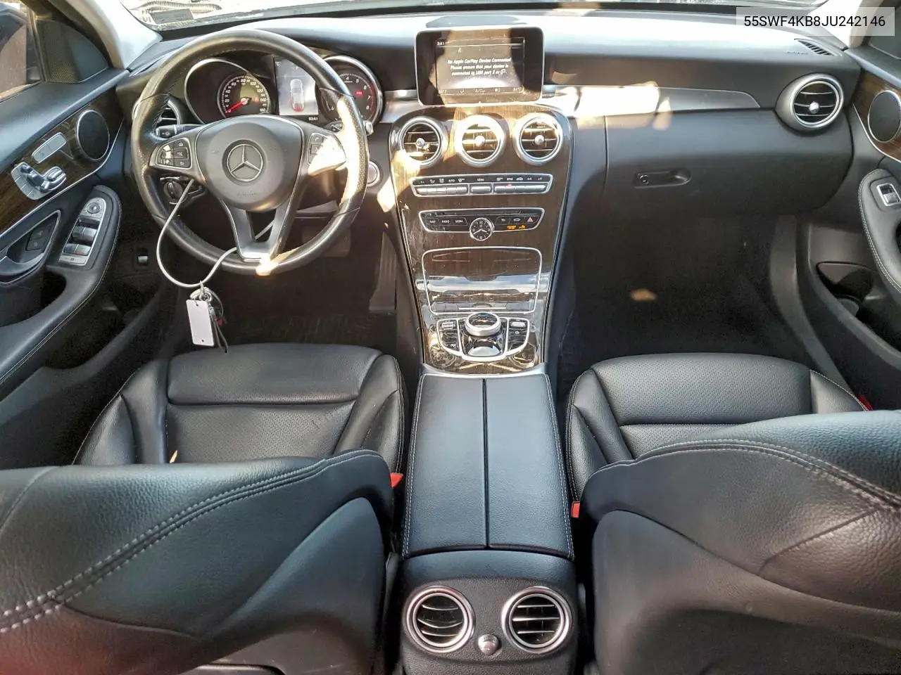 55SWF4KB8JU242146 2018 Mercedes-Benz C 300 4Matic
