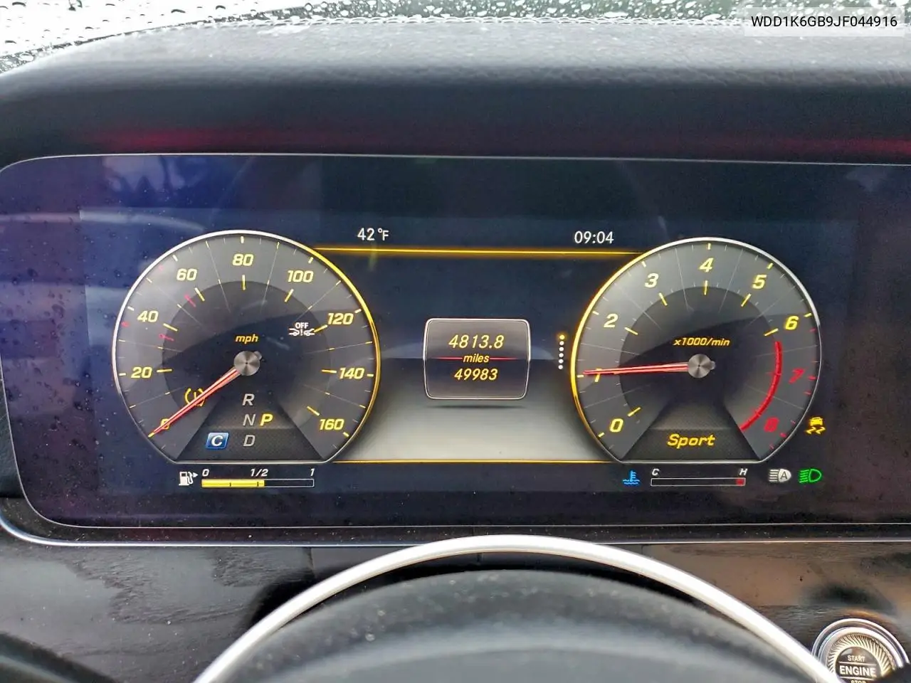 WDD1K6GB9JF044916 2018 Mercedes-Benz E 400 4Matic
