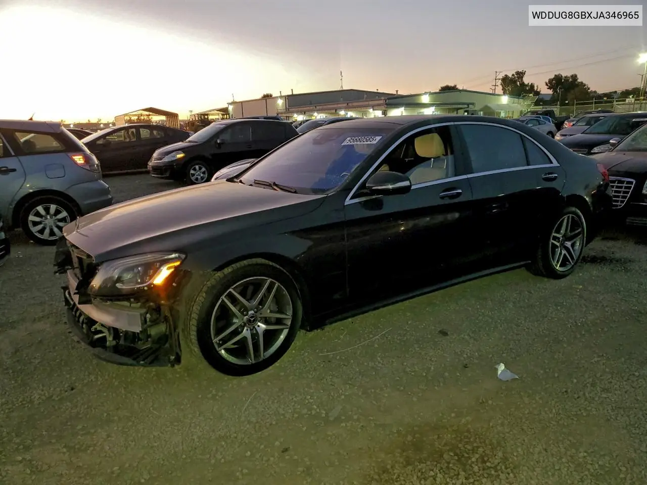 WDDUG8GBXJA346965 2018 Mercedes-Benz S 560 4Matic