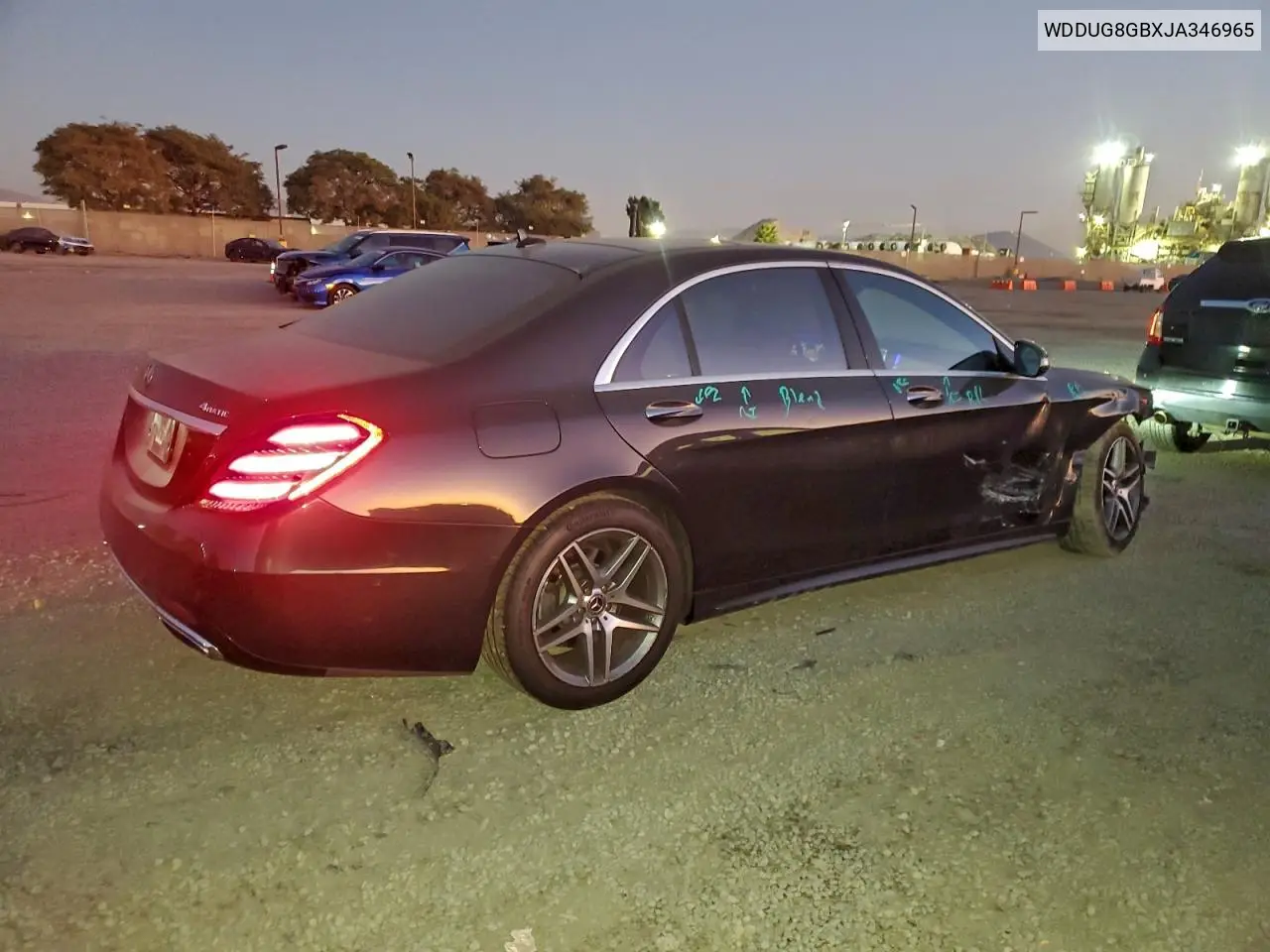WDDUG8GBXJA346965 2018 Mercedes-Benz S 560 4Matic