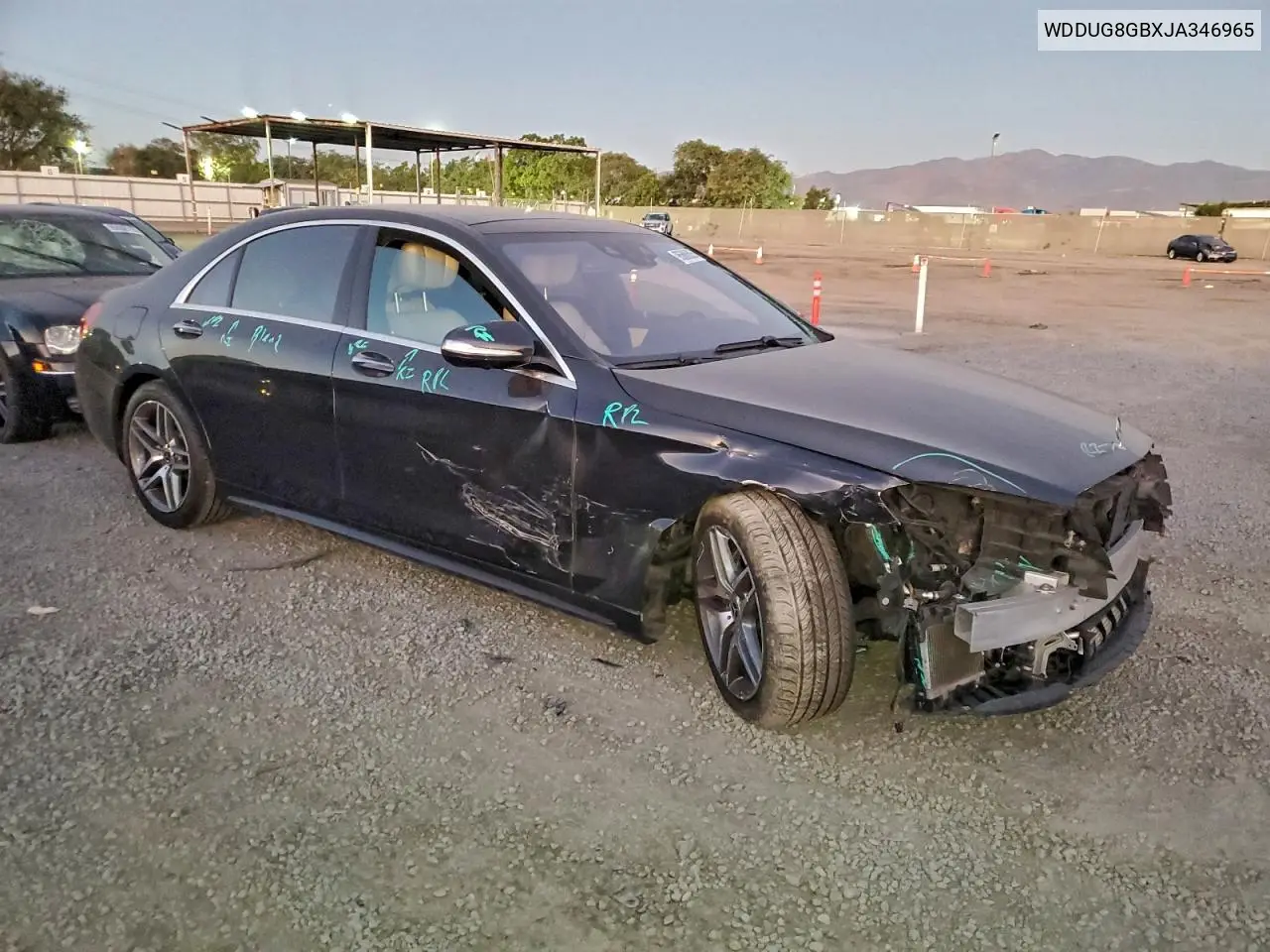 WDDUG8GBXJA346965 2018 Mercedes-Benz S 560 4Matic