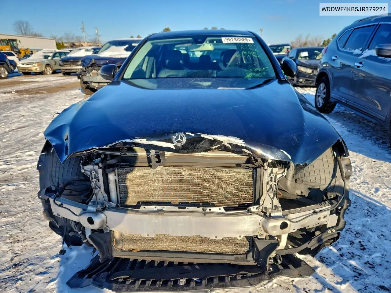 WDDWF4KB5JR379224 2018 Mercedes-Benz C 300 4Matic