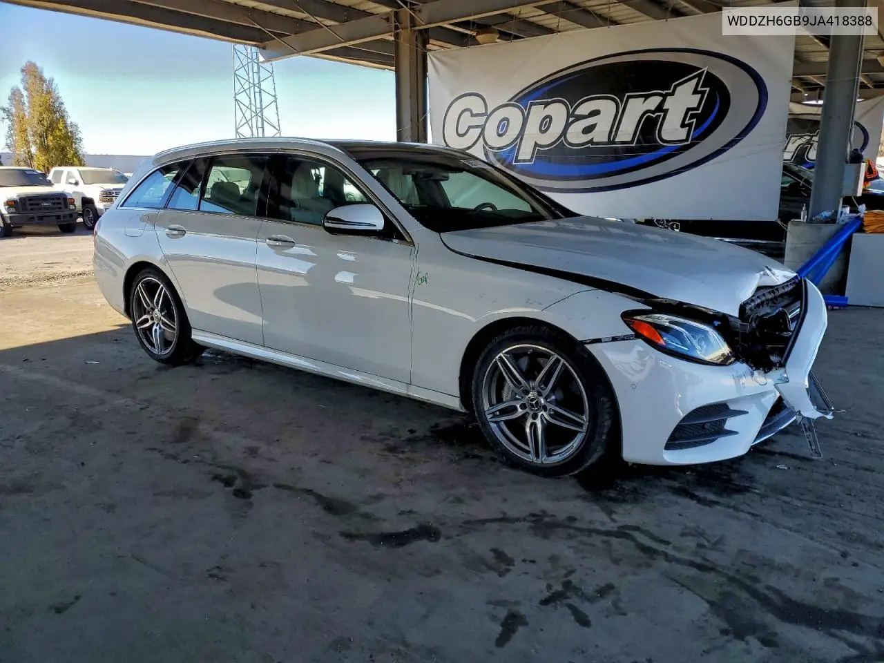 WDDZH6GB9JA418388 2018 Mercedes-Benz E 400 4Matic