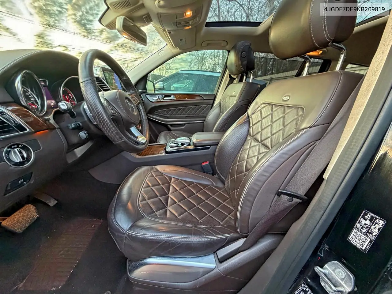 4JGDF7DE9KB209819 2019 Mercedes-Benz Gls 550 4Matic