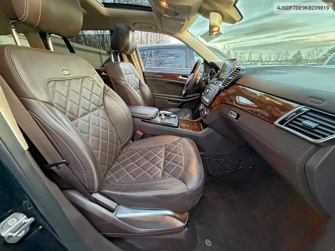 4JGDF7DE9KB209819 2019 Mercedes-Benz Gls 550 4Matic