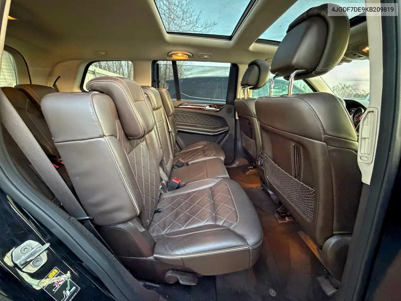 4JGDF7DE9KB209819 2019 Mercedes-Benz Gls 550 4Matic