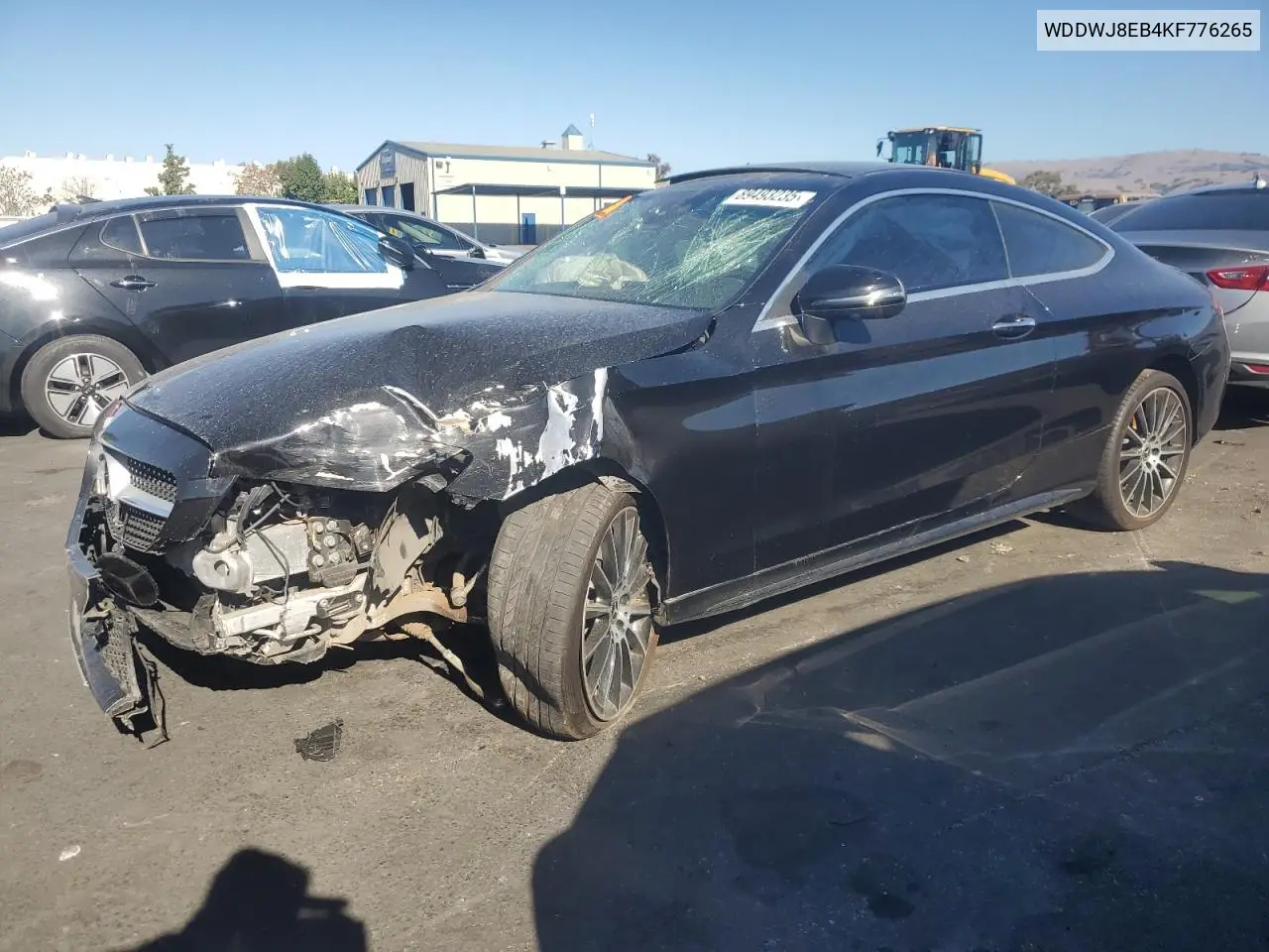 WDDWJ8EB4KF776265 2019 Mercedes-Benz C 300 4Matic