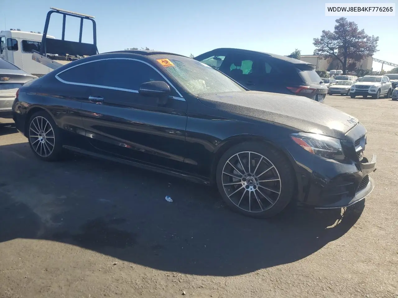 WDDWJ8EB4KF776265 2019 Mercedes-Benz C 300 4Matic