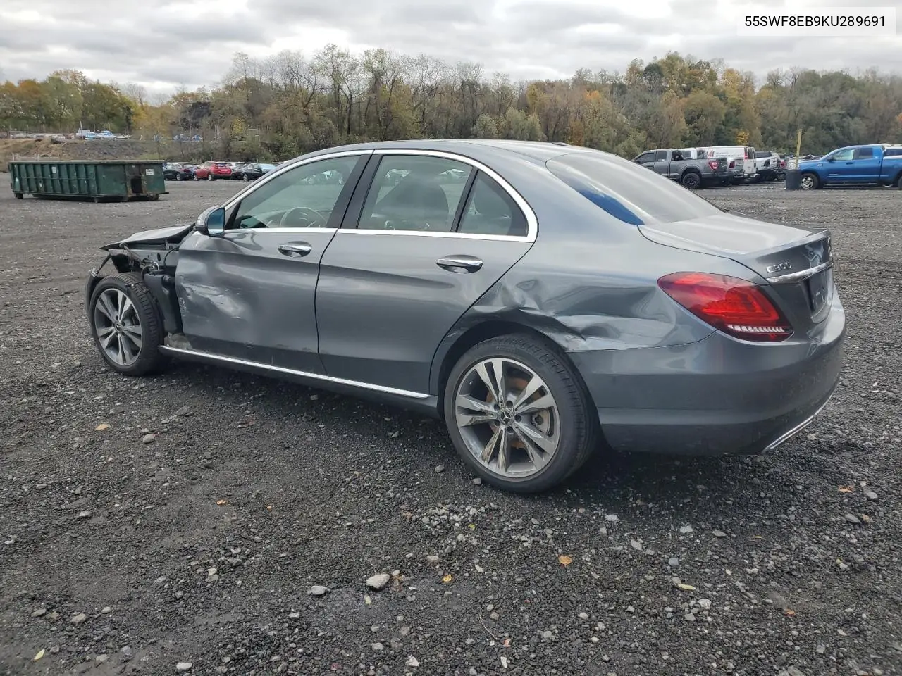 55SWF8EB9KU289691 2019 Mercedes-Benz C 300 4Matic