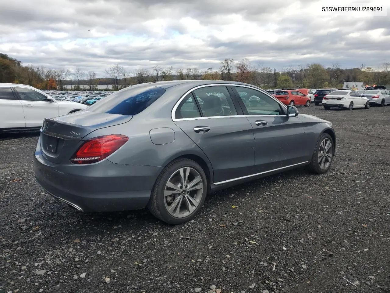 55SWF8EB9KU289691 2019 Mercedes-Benz C 300 4Matic
