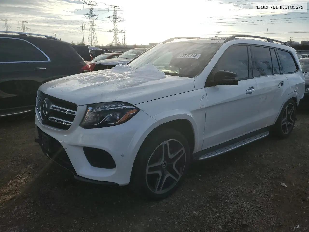 4JGDF7DE4KB185672 2019 Mercedes-Benz Gls 550 4Matic