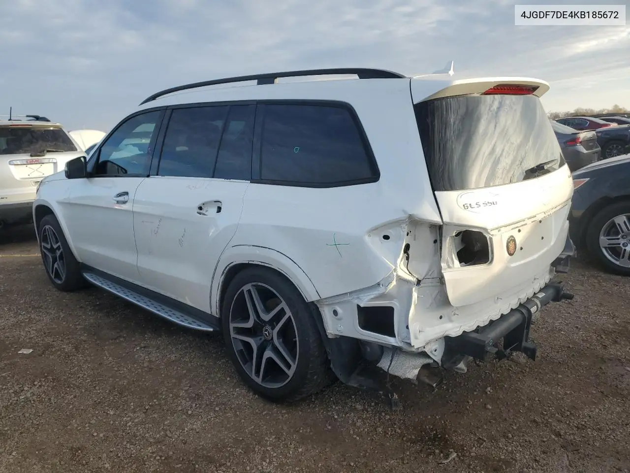 4JGDF7DE4KB185672 2019 Mercedes-Benz Gls 550 4Matic