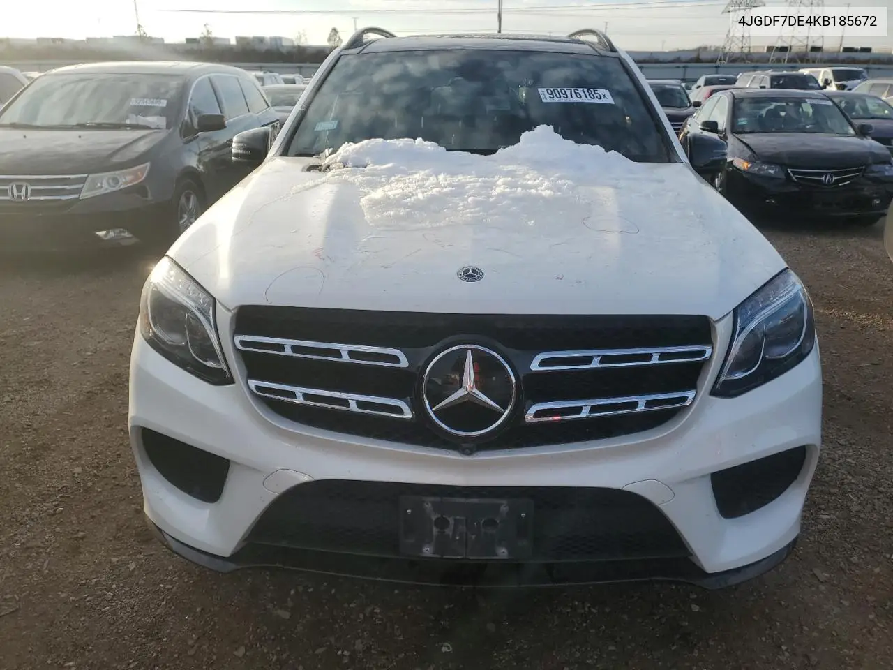 4JGDF7DE4KB185672 2019 Mercedes-Benz Gls 550 4Matic