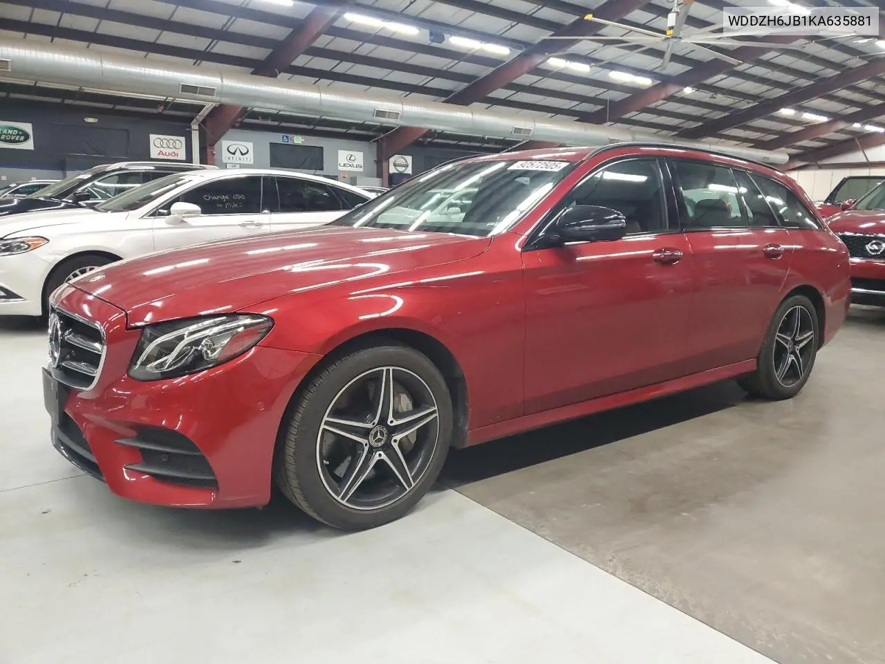 WDDZH6JB1KA635881 2019 Mercedes-Benz E 450 4Matic