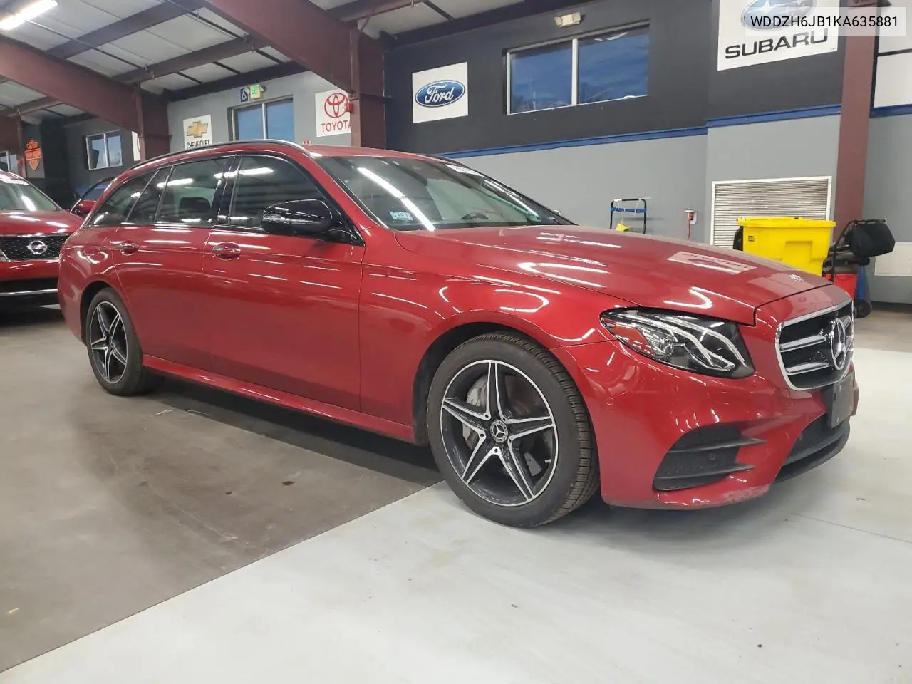 WDDZH6JB1KA635881 2019 Mercedes-Benz E 450 4Matic