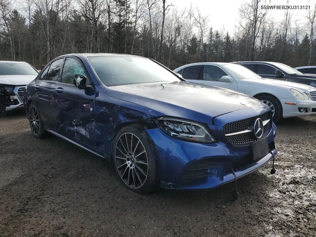 55SWF8EB2KU313121 2019 Mercedes-Benz C 300 4Matic