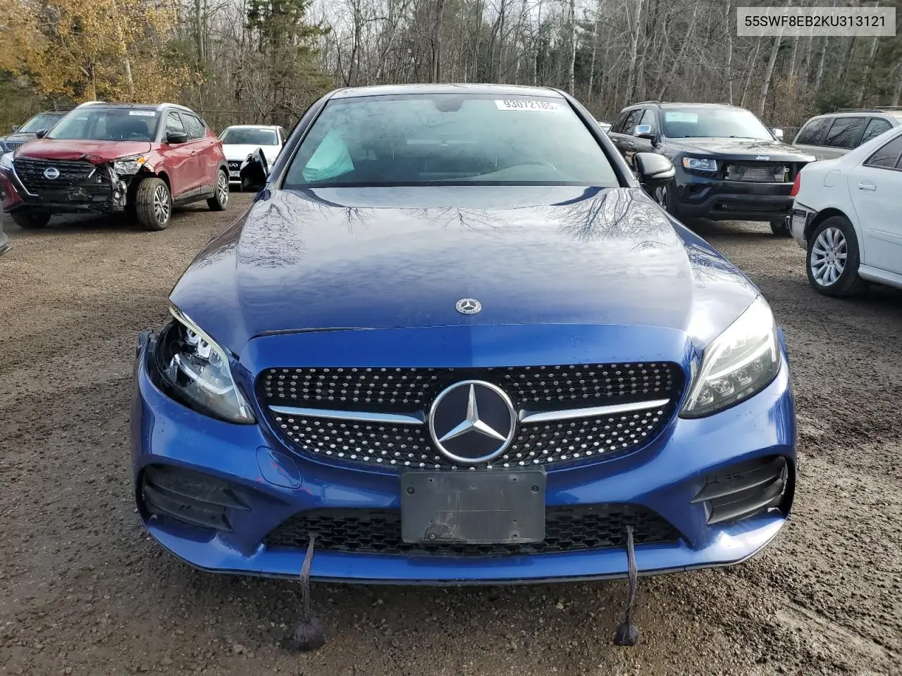 55SWF8EB2KU313121 2019 Mercedes-Benz C 300 4Matic
