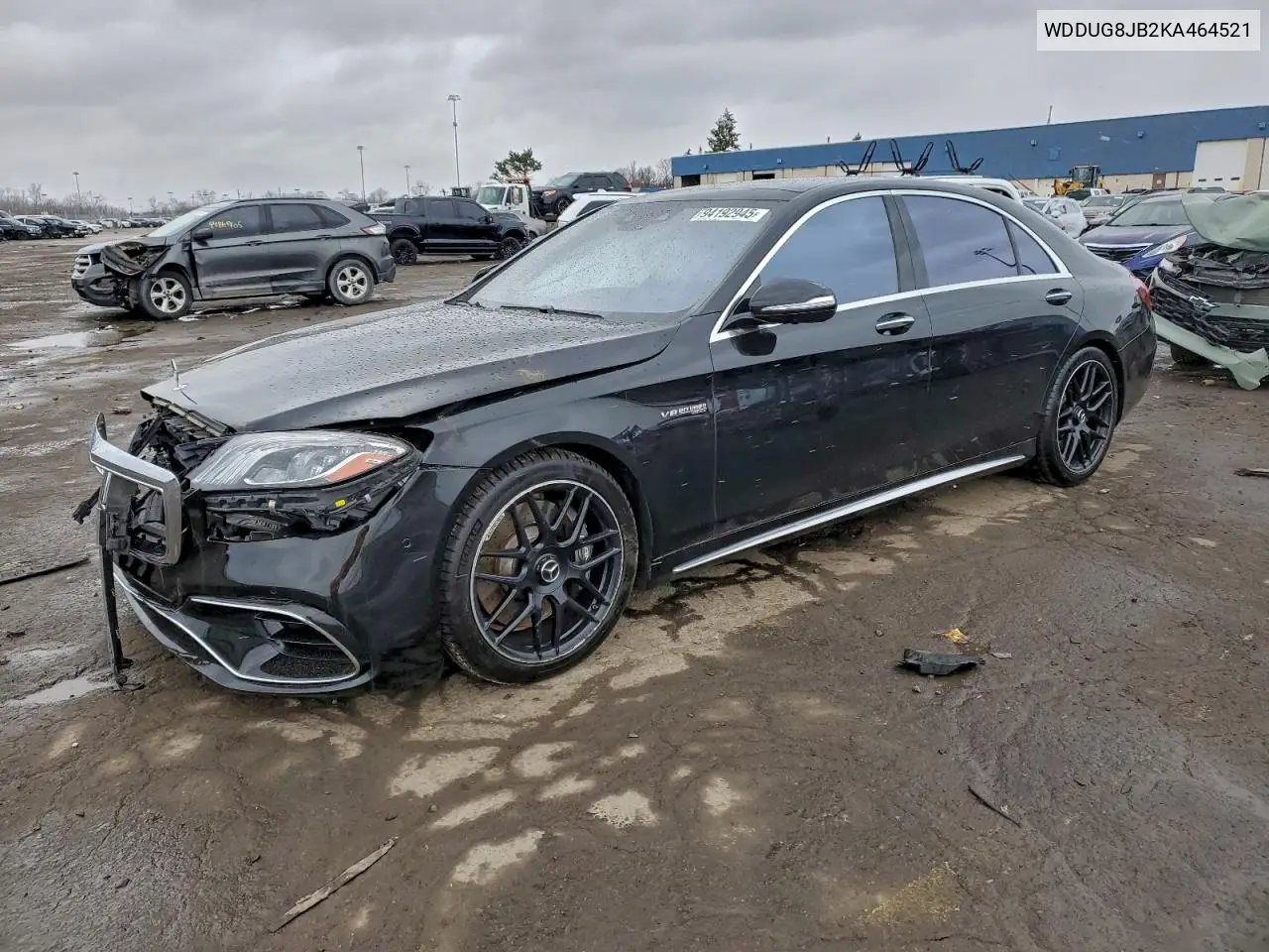 WDDUG8JB2KA464521 2019 Mercedes-Benz S 63 Amg 4Matic