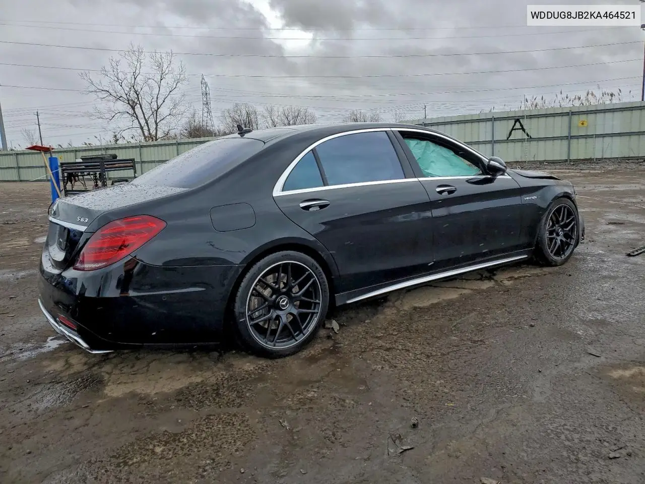 WDDUG8JB2KA464521 2019 Mercedes-Benz S 63 Amg 4Matic