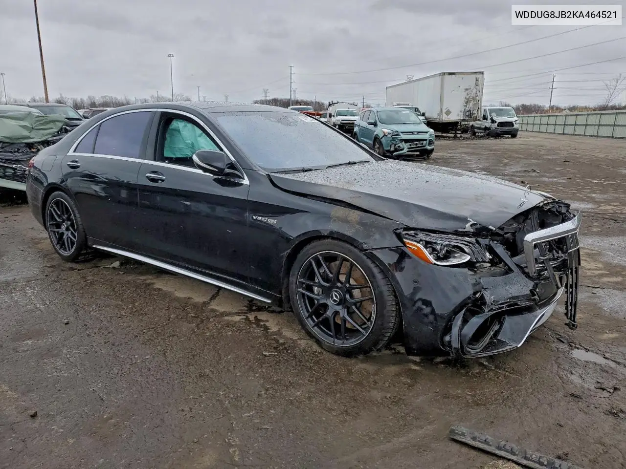 WDDUG8JB2KA464521 2019 Mercedes-Benz S 63 Amg 4Matic