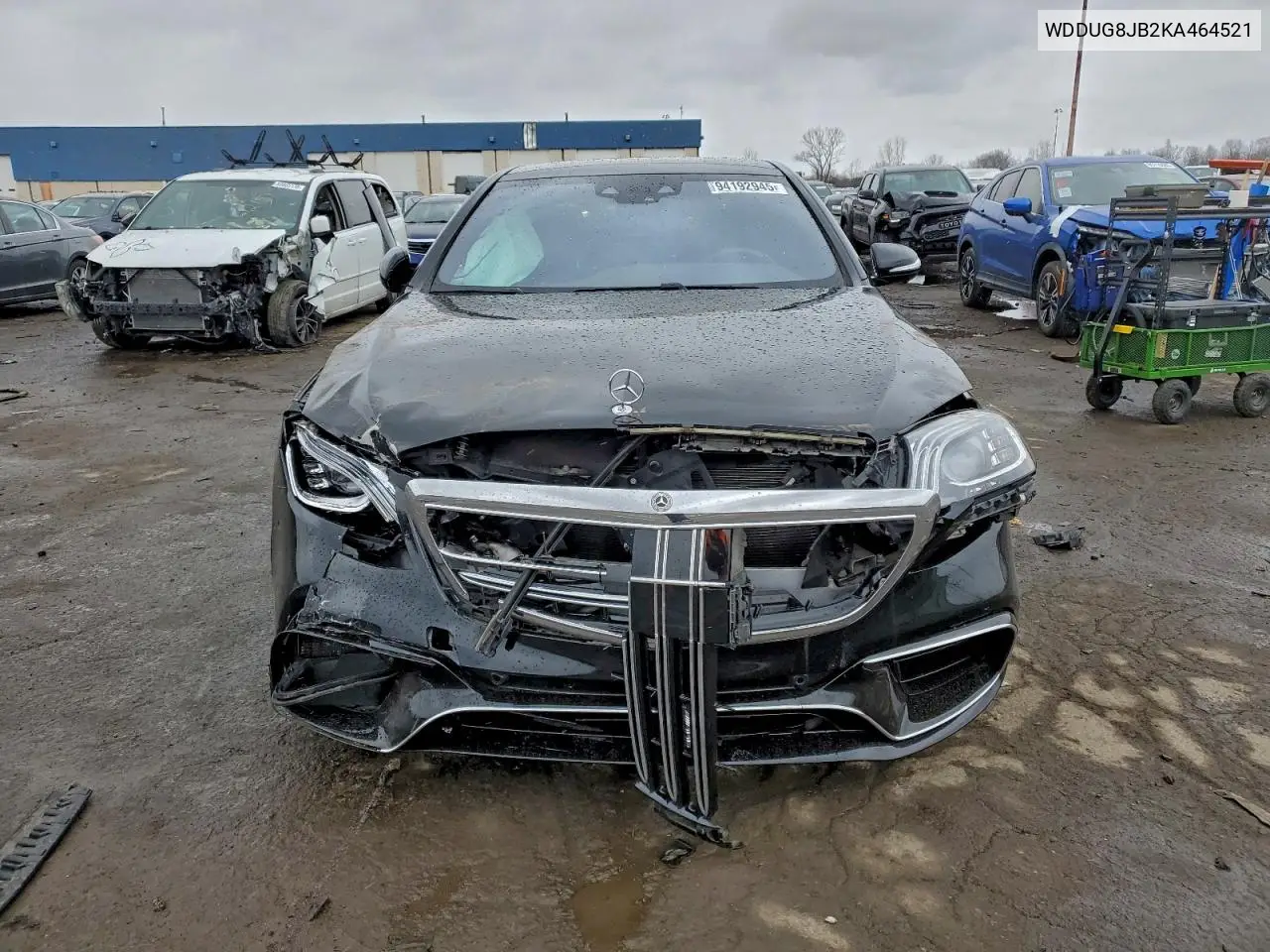 WDDUG8JB2KA464521 2019 Mercedes-Benz S 63 Amg 4Matic
