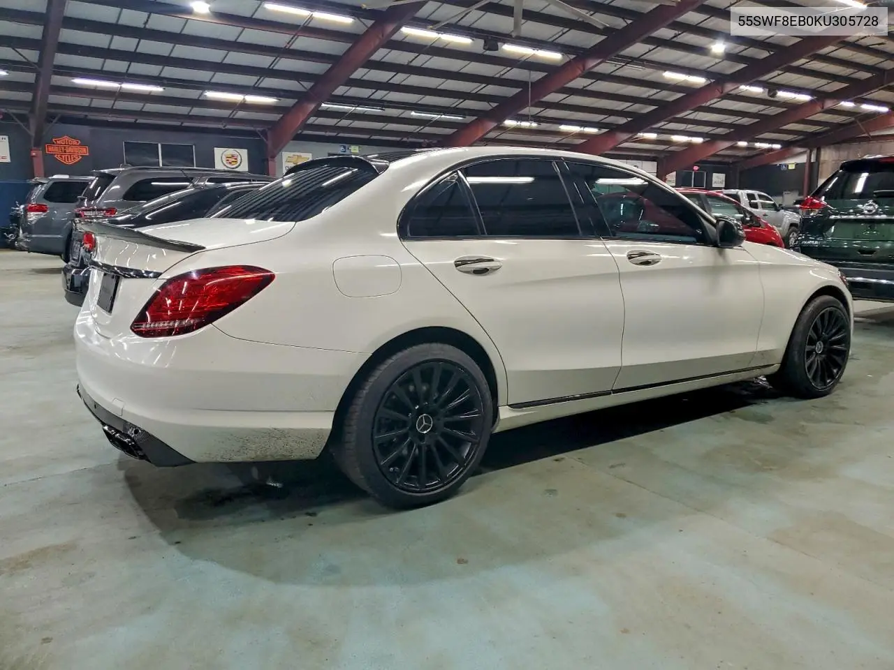 55SWF8EB0KU305728 2019 Mercedes-Benz C 300 4Matic