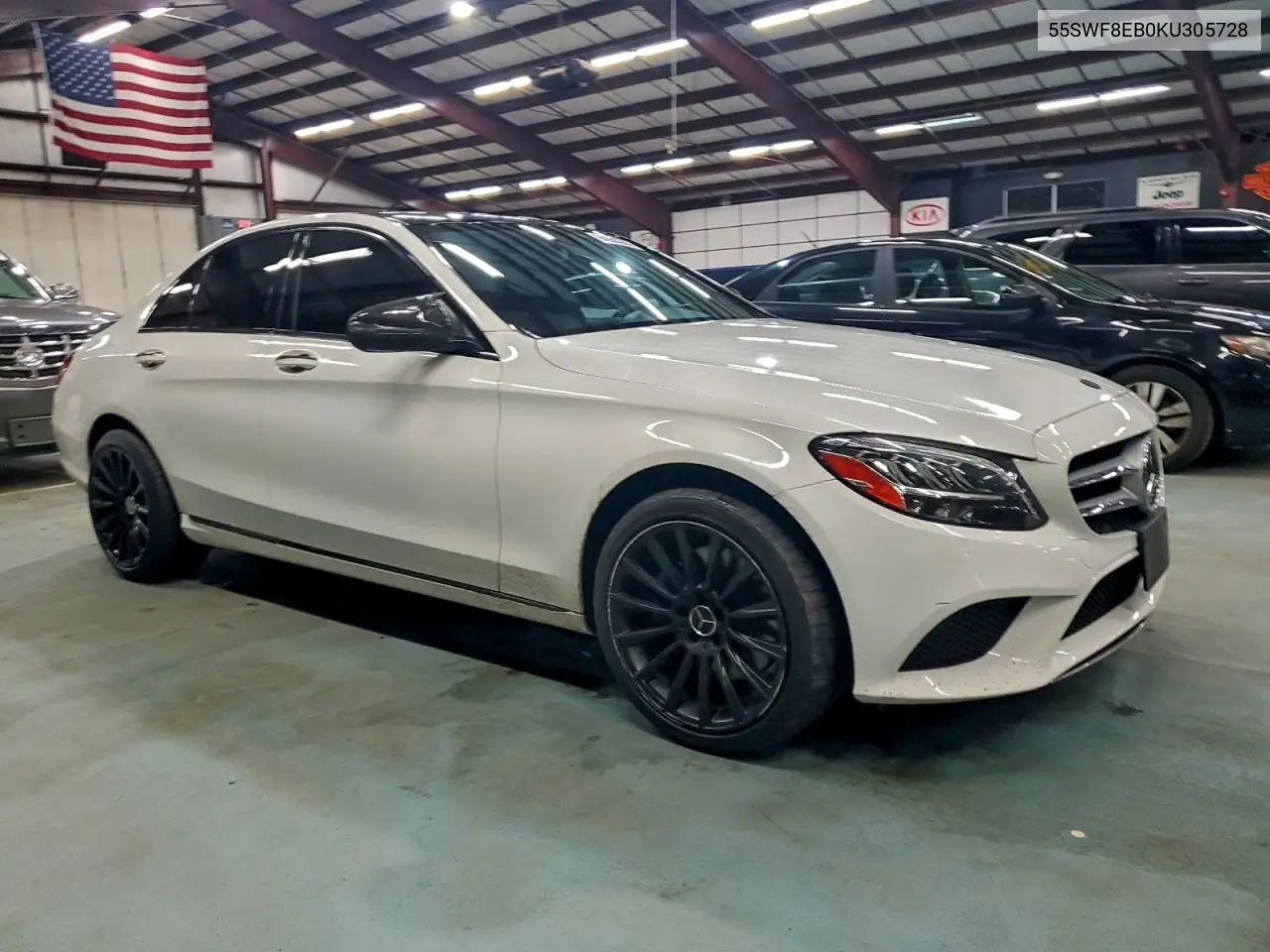 55SWF8EB0KU305728 2019 Mercedes-Benz C 300 4Matic