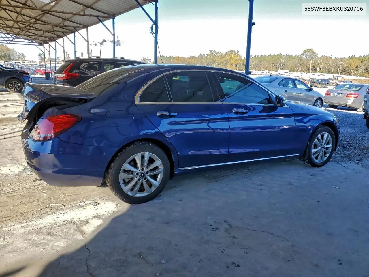 55SWF8EBXKU320706 2019 Mercedes-Benz C 300 4Matic