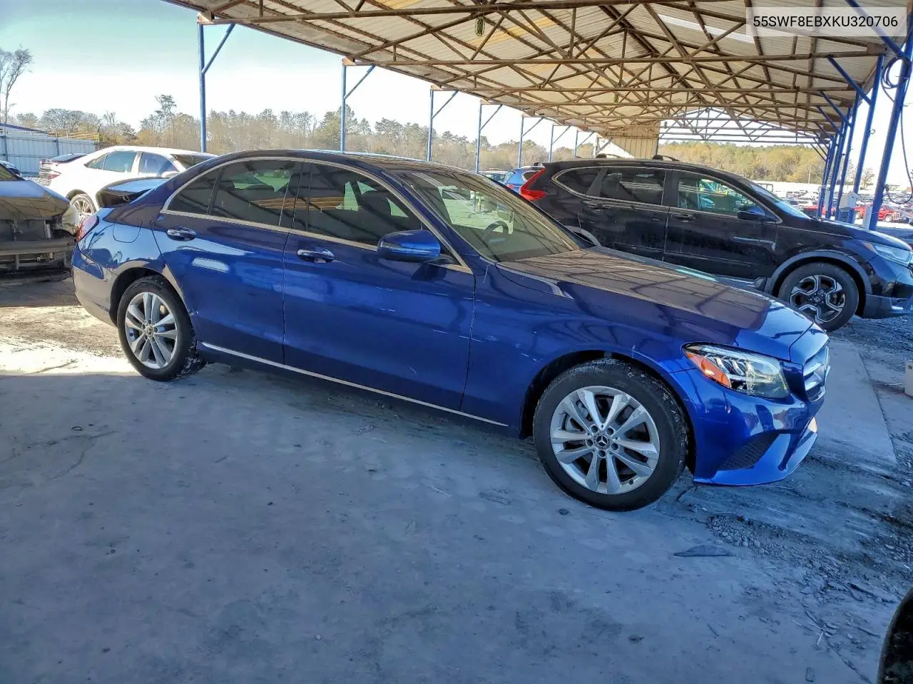 55SWF8EBXKU320706 2019 Mercedes-Benz C 300 4Matic