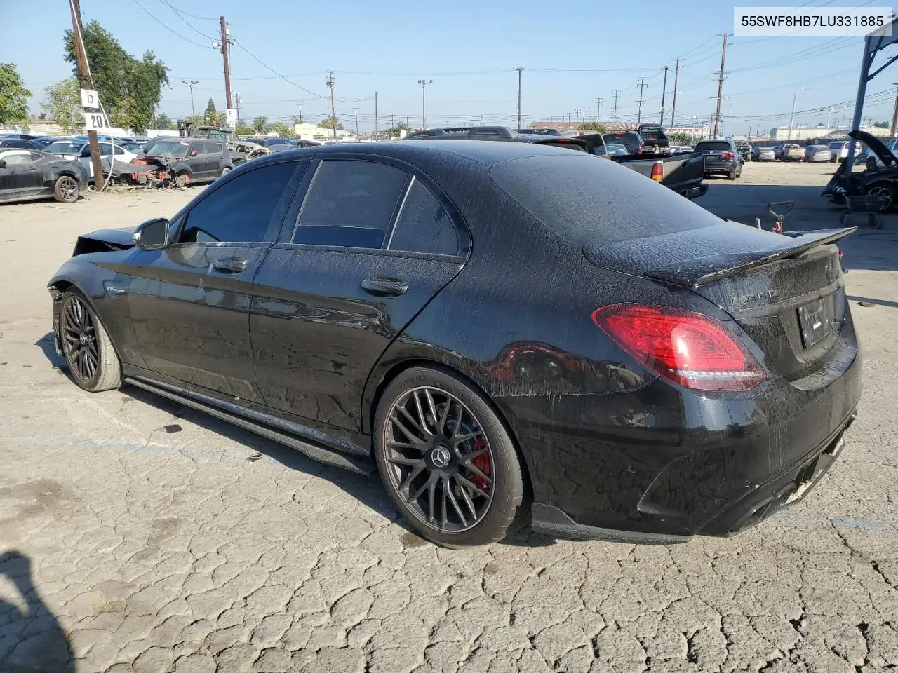 55SWF8HB7LU331885 2020 Mercedes-Benz C 63 Amg-S