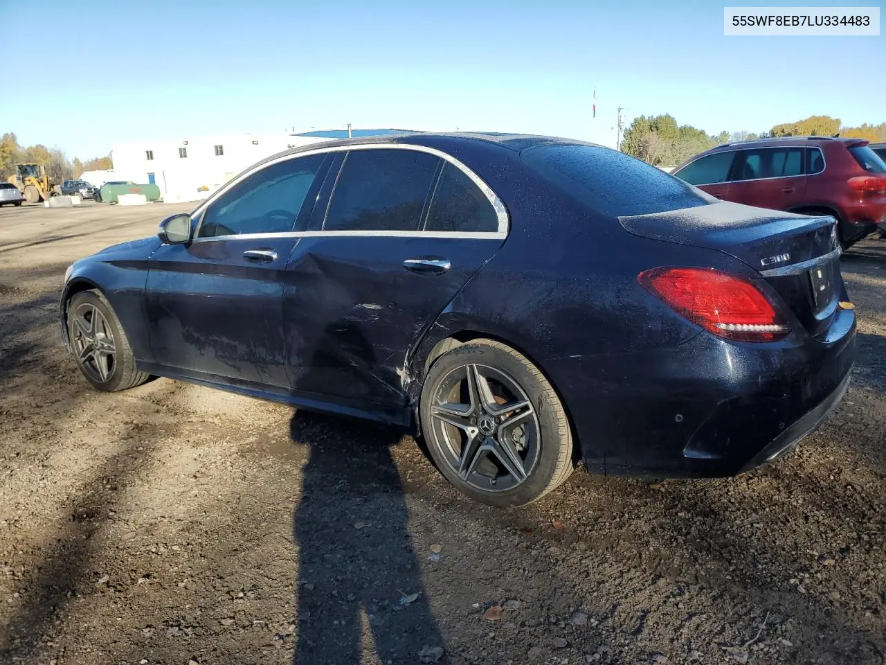 55SWF8EB7LU334483 2020 Mercedes-Benz C 300 4Matic