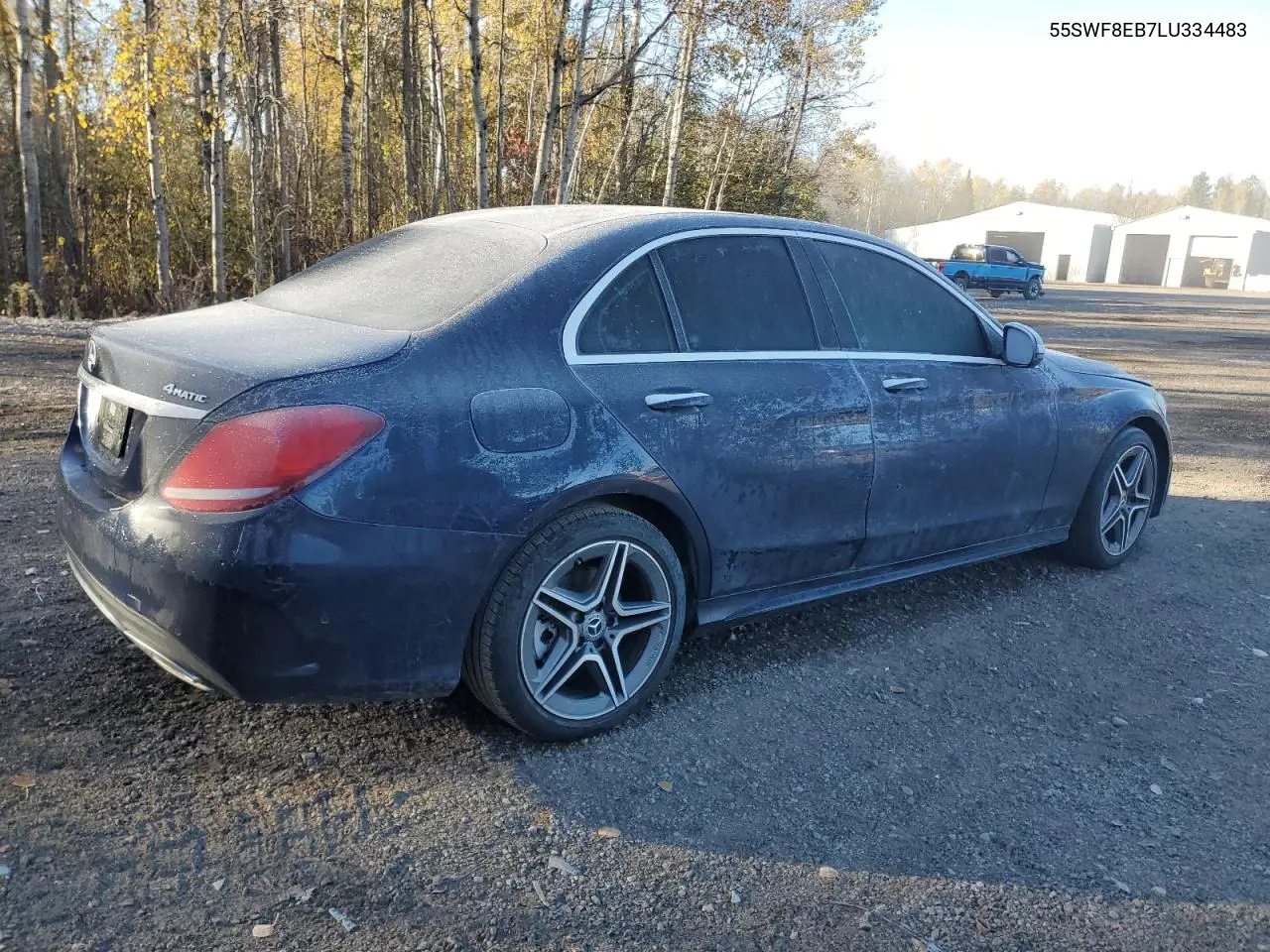 55SWF8EB7LU334483 2020 Mercedes-Benz C 300 4Matic