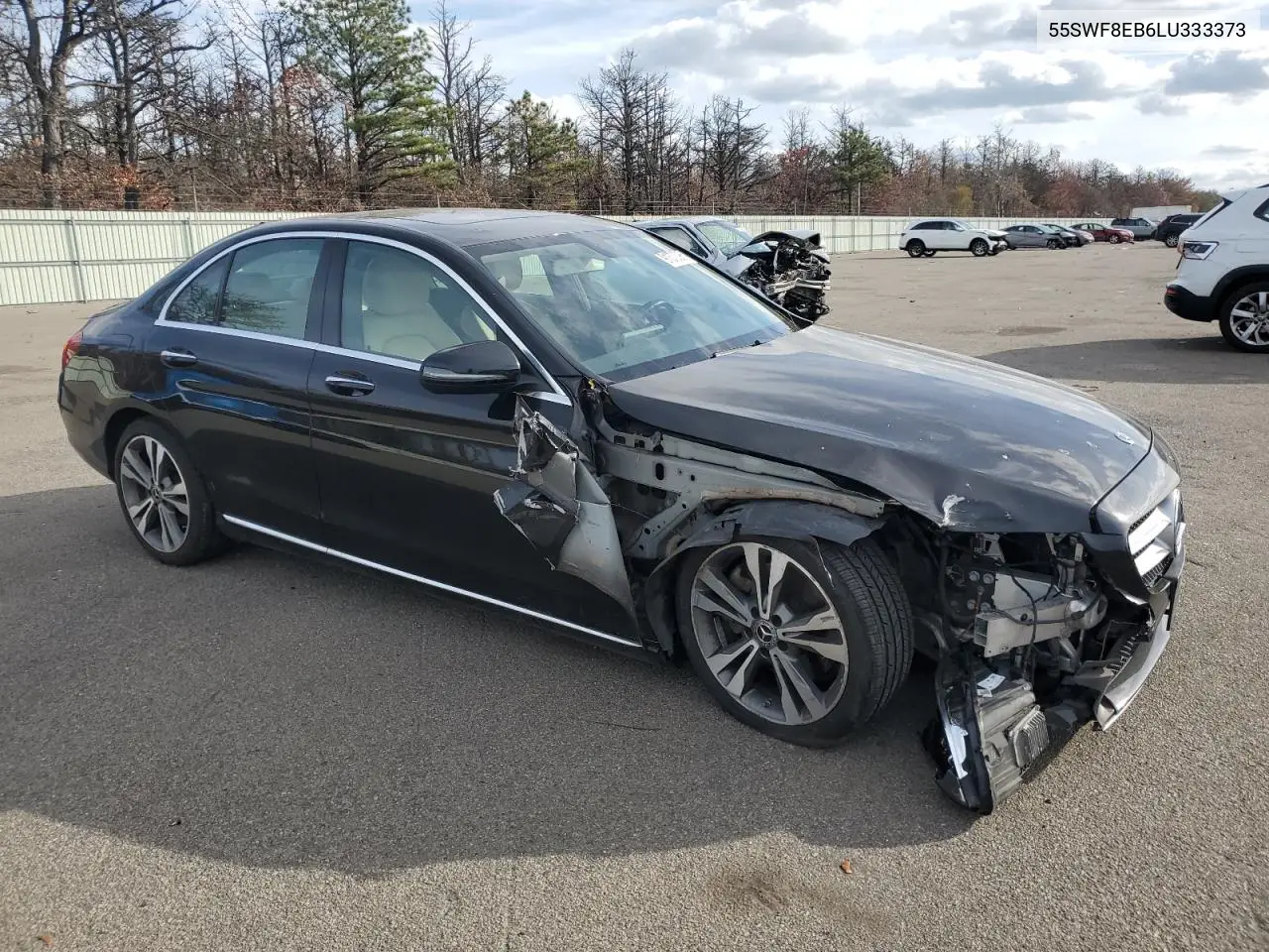 55SWF8EB6LU333373 2020 Mercedes-Benz C 300 4Matic