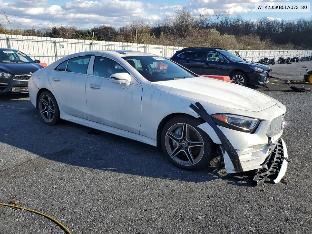W1K2J5KB5LA073130 2020 Mercedes-Benz Cls 450 4Matic