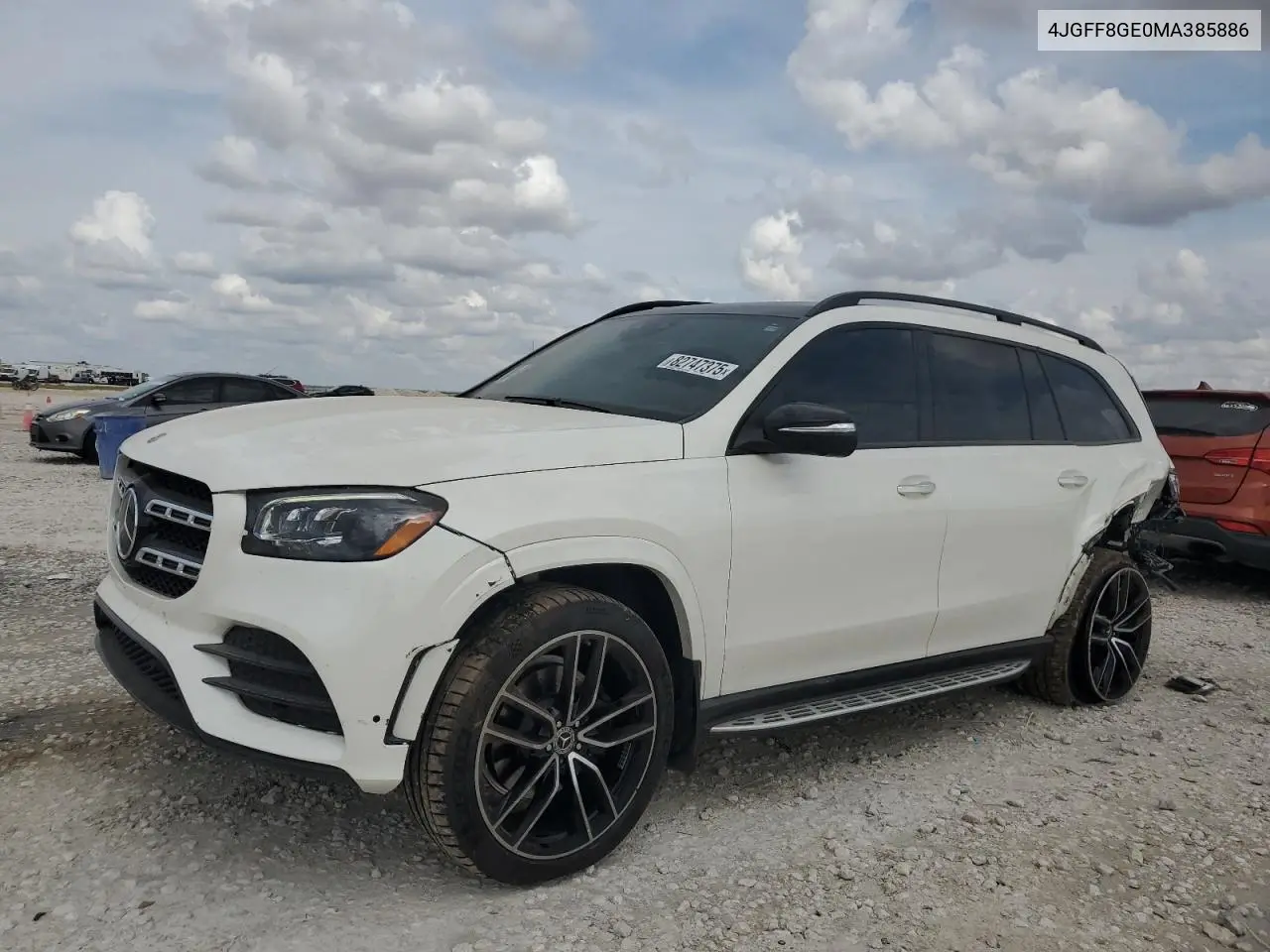 4JGFF8GE0MA385886 2021 Mercedes-Benz Gls 580 4Matic