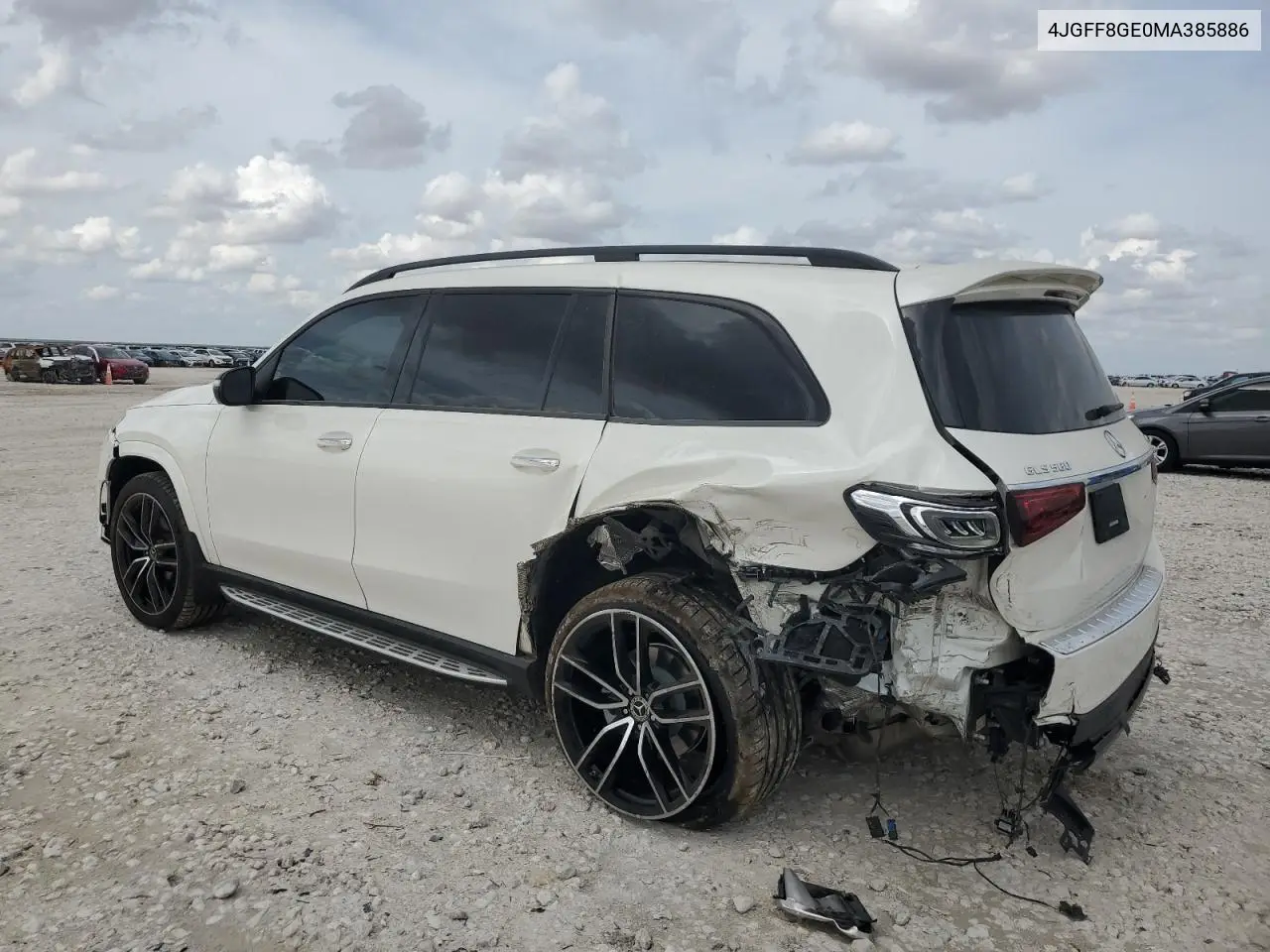4JGFF8GE0MA385886 2021 Mercedes-Benz Gls 580 4Matic