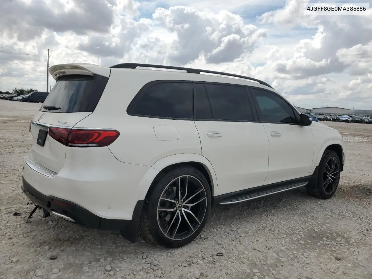 4JGFF8GE0MA385886 2021 Mercedes-Benz Gls 580 4Matic