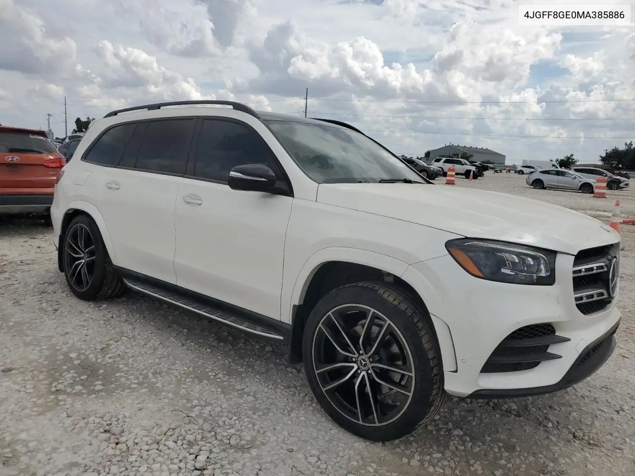 4JGFF8GE0MA385886 2021 Mercedes-Benz Gls 580 4Matic