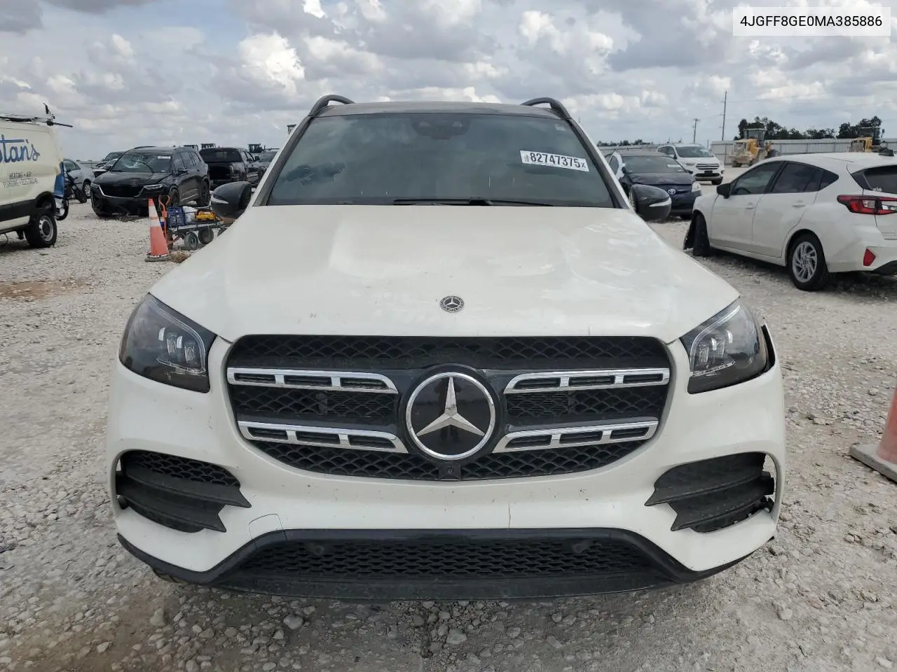 4JGFF8GE0MA385886 2021 Mercedes-Benz Gls 580 4Matic