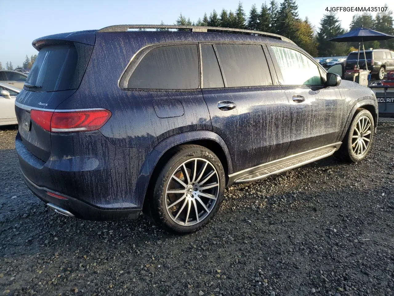 4JGFF8GE4MA435107 2021 Mercedes-Benz Gls 580 4Matic