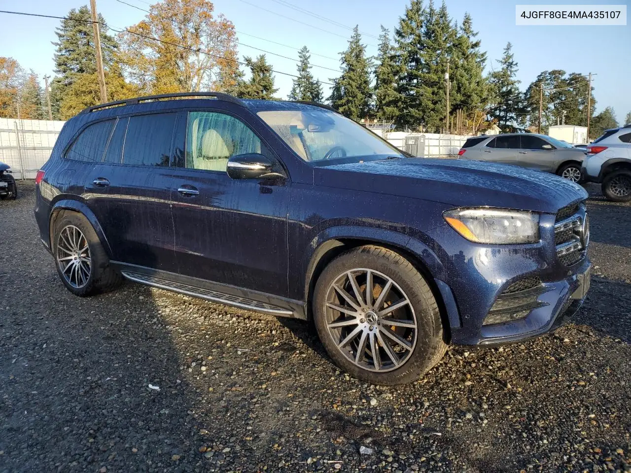 4JGFF8GE4MA435107 2021 Mercedes-Benz Gls 580 4Matic