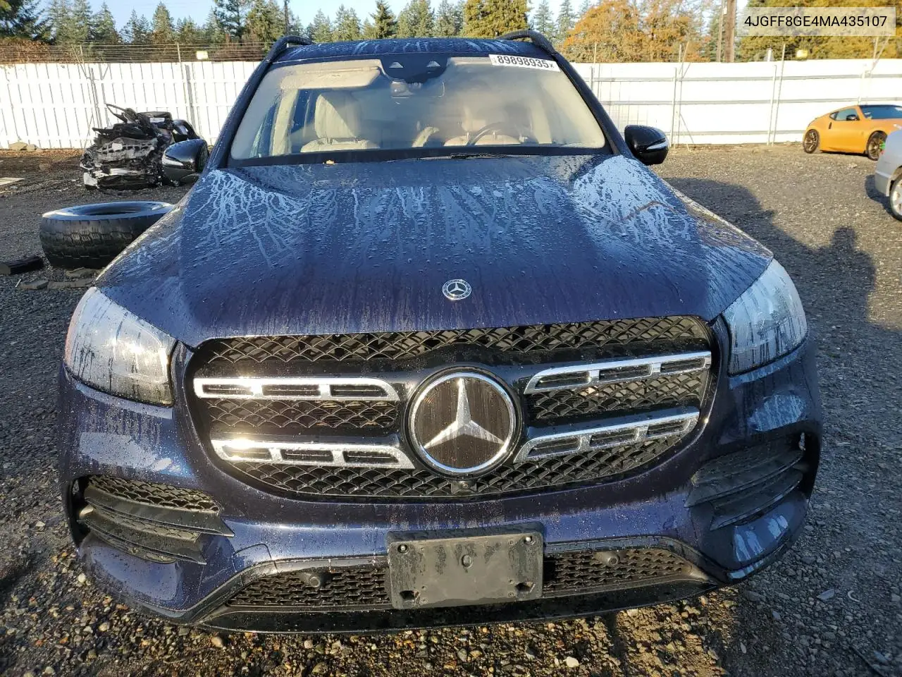 4JGFF8GE4MA435107 2021 Mercedes-Benz Gls 580 4Matic