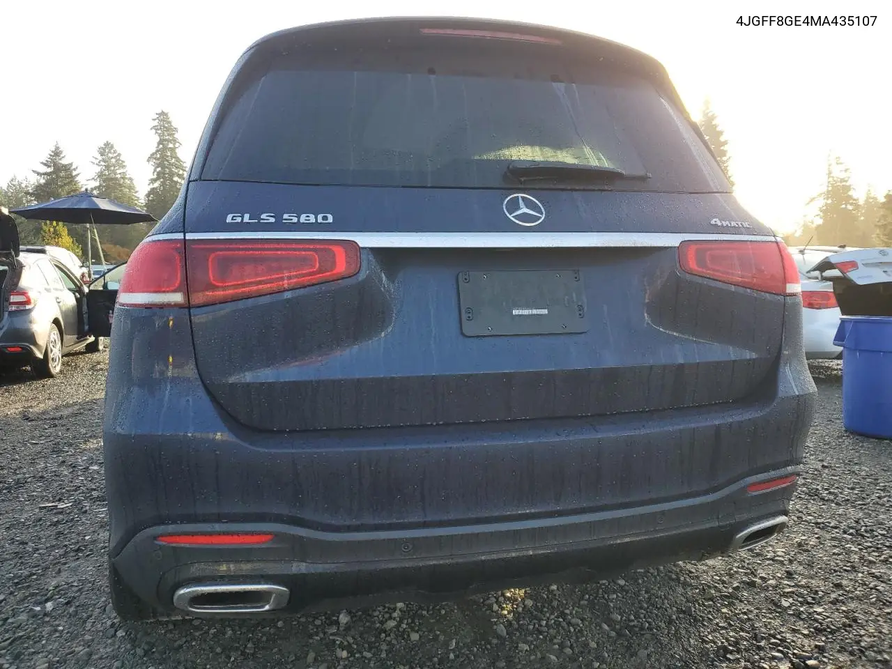 4JGFF8GE4MA435107 2021 Mercedes-Benz Gls 580 4Matic